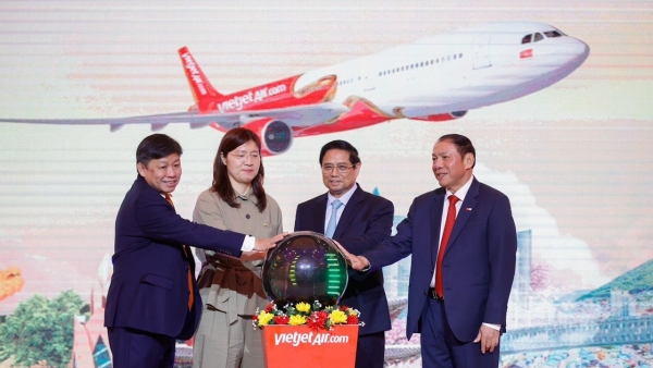 Vietjet announced a new air route to connect Vietnam and RoK