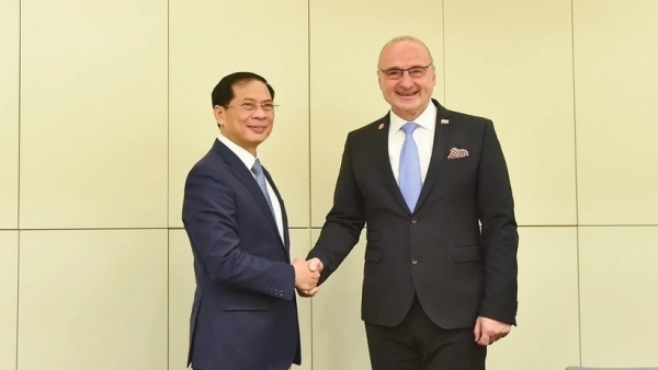 Vietnam, Croatia Foreign Ministers exchange greetings on 30th anniversary of diplomatic ties