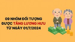 9 nhóm đối tượng được tăng 15% mức lương hưu mới nhất