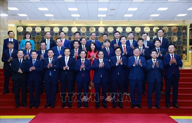 Thủ tướng Phạm Minh Chính hội kiến Chủ tịch Quốc hội Hàn Quốc Woo Won-sik