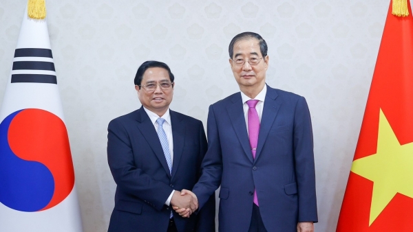 Vietnam, RoK Prime Ministers issue joint press release in Seoul