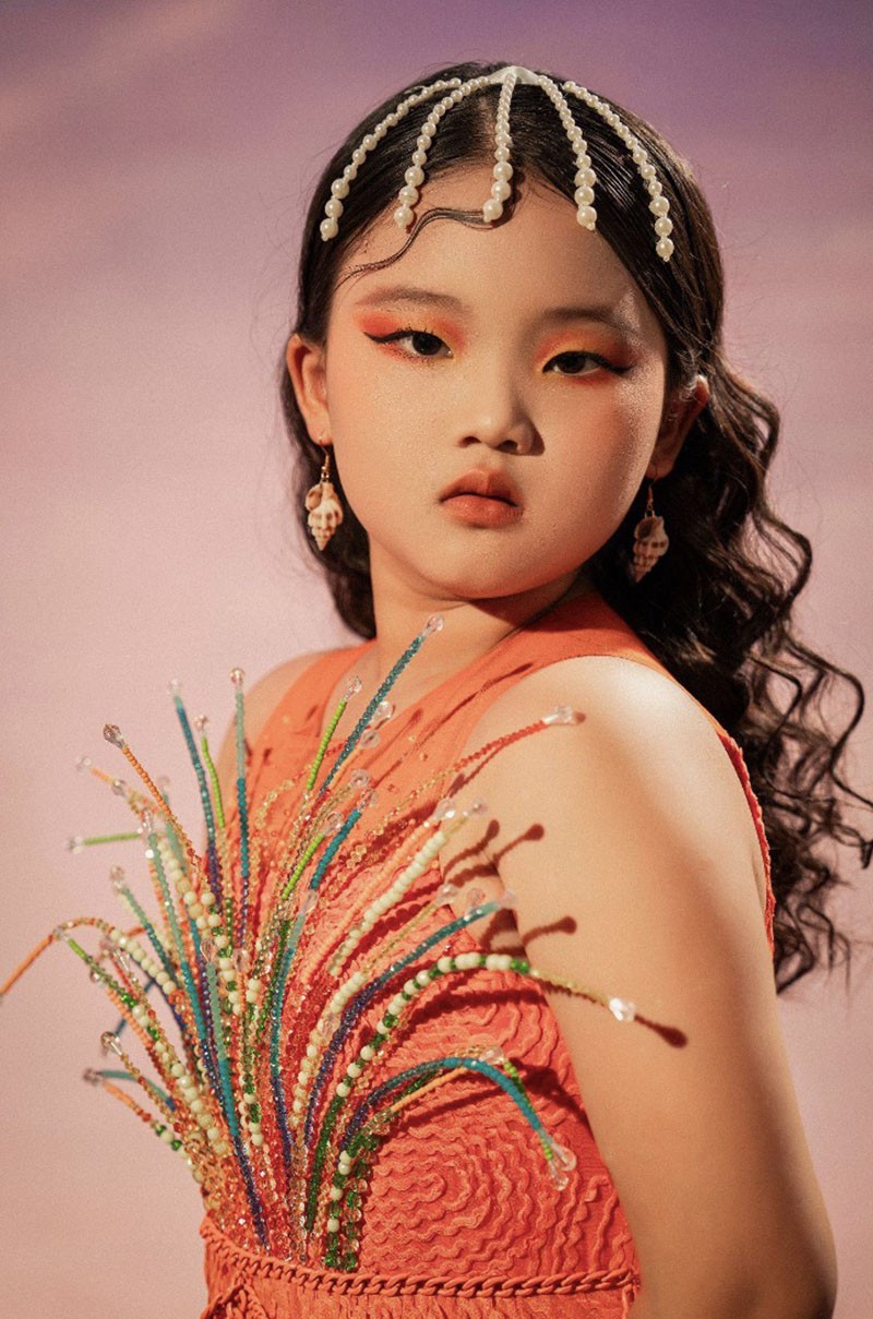 Rita Thiên Phúc đảm nhận vai trò đại diện BST của Trinh Châu tại Ocean Fashion Show 2024