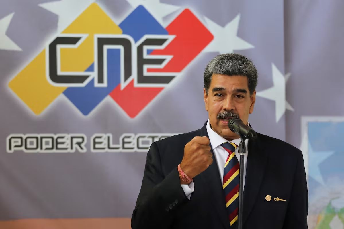 Ông Maduro đưa ra tuyên bố chấp thuận nối lại đàm phán với Mỹ chỉ vài tuần trước cuộc bầu cử tổng thống tại Venezuela, trong bối cảnh nhà lãnh đạo này đang tranh cử nhiệm kỳ thứ ba. (Nguồn: Reuters)