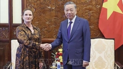 Chủ tịch nước Tô Lâm tiếp Đại sứ New Zealand tại Việt Nam Caroline Beresford