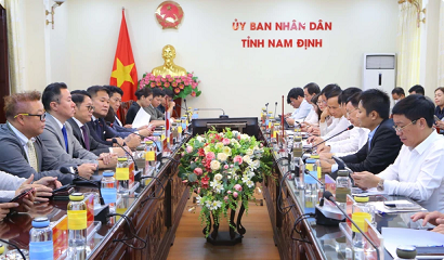 Japanese delegation comes to seek stronger ties with Nam Dinh
