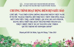 TP Hồ Chí Minh thông tin về chương trình Điểm hẹn kiều bào số 1 năm 2024