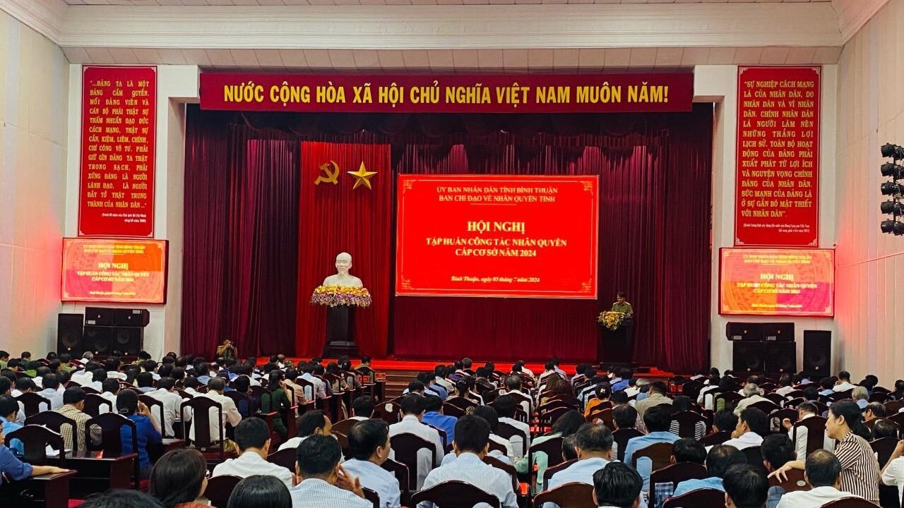 Bình Thuận đẩy mạnh công tác bảo đảm và đấu tranh nhân quyền