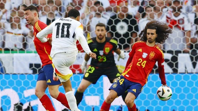 EURO 2024: Tây Ban Nha 'thắng nghẹt thở' Đức sau 120 phút, tiến vào bán kết