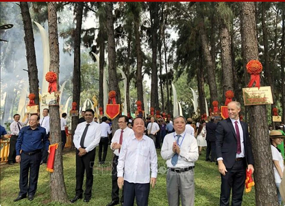 “Friendship Pine Garden” inaugurated to mark HUFO’s 35th anniversary