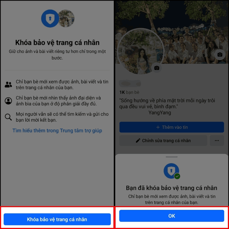 Hướng dẫn cách bật khóa bảo vệ trang cá nhân Facebook tăng độ bảo mật cao