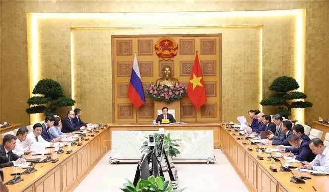 Vietnam, Russia Deputy Prime Ministers hold online meeting