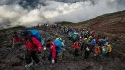 Di sản Văn hóa thế giới: Nhật Bản mở toàn bộ các tuyến đường mòn lên núi Phú Sĩ
