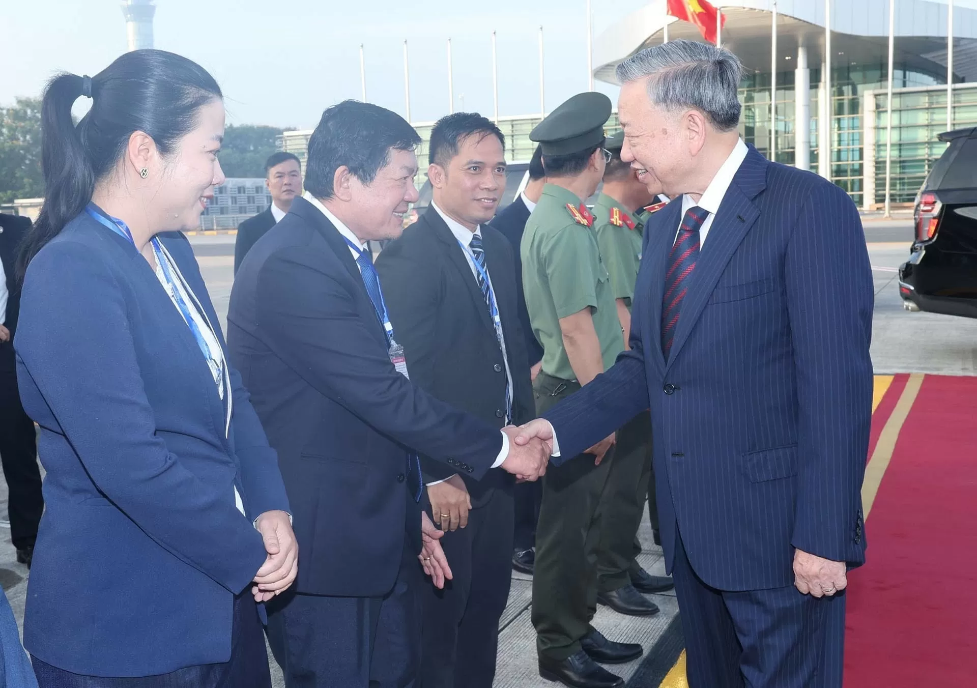 Chủ tịch nước Tô Lâm lên đường thăm cấp Nhà nước tới CHDCND Lào và Vương quốc Campuchia