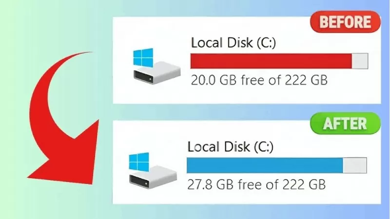 5 cách dọn dẹp ổ đĩa C giải phóng dung lượng hiệu quả nhất hiện nay