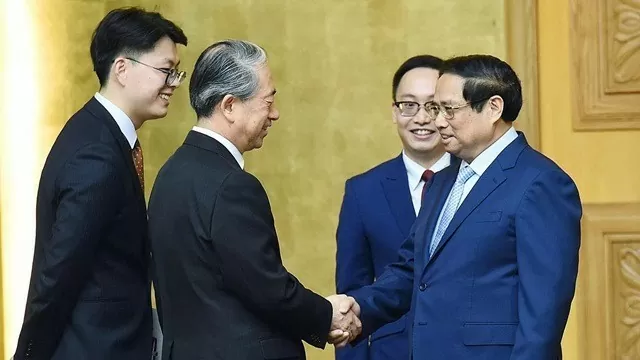 PM Pham Minh Chinh receives outgoing Chinese Ambassador Xiong Bo