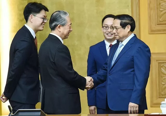 PM Pham Minh Chinh receives outgoing Chinese Ambassador Xiong Bo