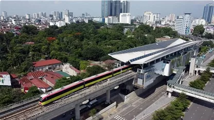 Nhon-Ha Noi Station metro line granted international safety certificate