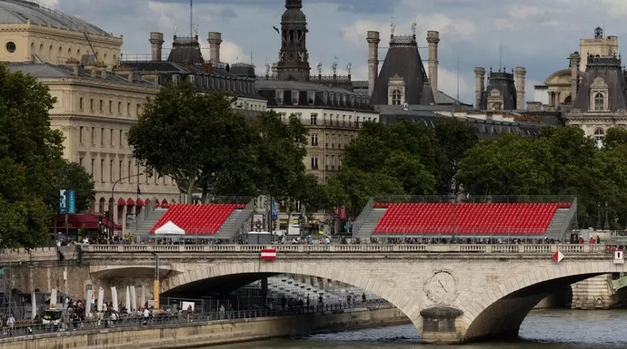 Pháp ấn định thời gian mới cho lễ tổng duyệt khai mạc Olympic 2024. (Nguồn: AFP)