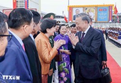 Chủ tịch nước Tô Lâm kết thúc tốt đẹp chuyến thăm cấp Nhà nước tới Vương quốc Campuchia