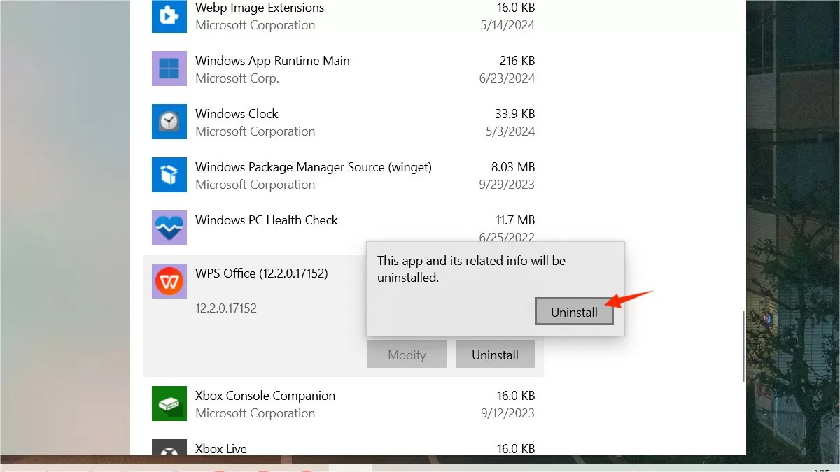 Cách gỡ bỏ và cài đặt lại WPS Office trên Windows 10 siêu dễ