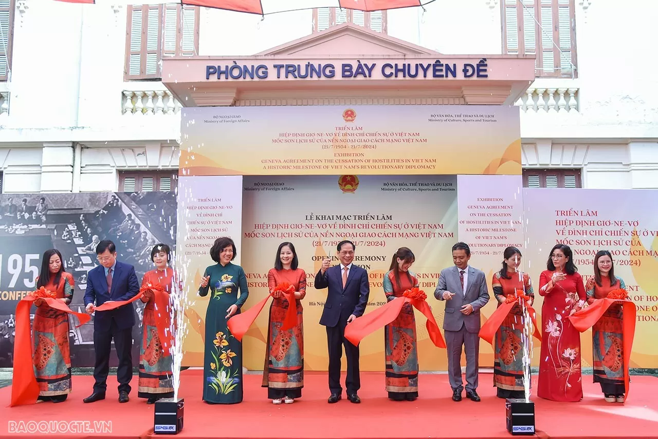 Exhibition on Geneva Agreement opens at Vietnam National Museum of History in Hanoi
