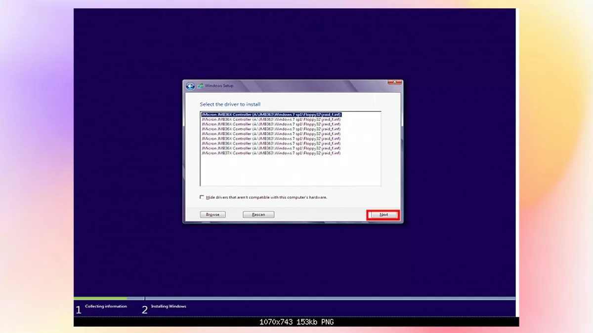 Hướng dẫn cách khắc phục lỗi cài Windows không nhận ổ cứng Hướng dẫn cách khắc phục lỗi cài Windows không nhận ổ cứng