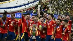 Vô địch EURO 2024, đội tuyển Tây Ban Nha lọt top 3 bảng xếp hạng FIFA