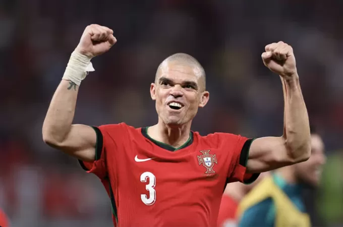 Pepe là cầu thủ lớn tuổi nhất thi đấu tại EURO 2024. (Nguồn: AFP)