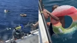 Cứu sống người đàn ông 58 tuổi ngủ quên, trôi lênh đênh trên biển 19 giờ