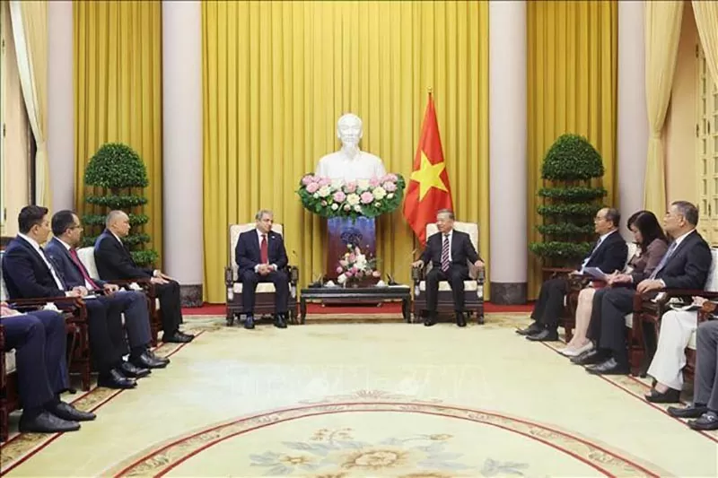 Chủ tịch nước Tô Lâm tiếp các Đại sứ