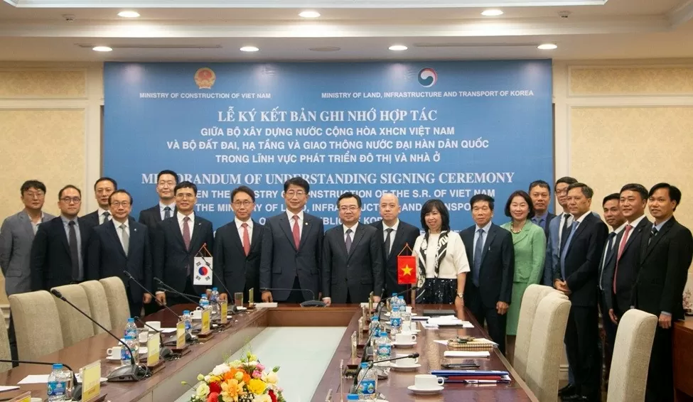 Việt Nam – Hàn Quốc tăng cường chia sẻ kinh nghiệm trong lĩnh vực đô thị và nhà ở xã hội