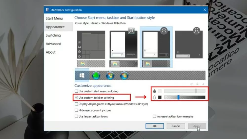 Mách bạn 3 cách làm trong suốt thanh taskbar Windows 10 siêu dễ