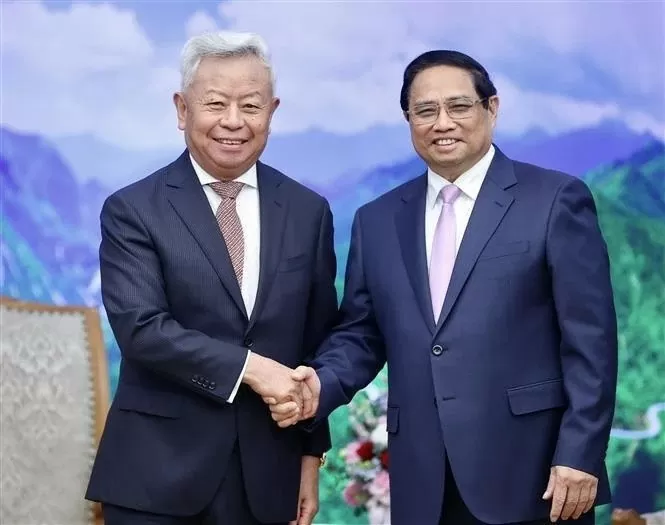 PM Pham Minh Chinh receives AIIB President, strengthening ties for strategic infrastructure development