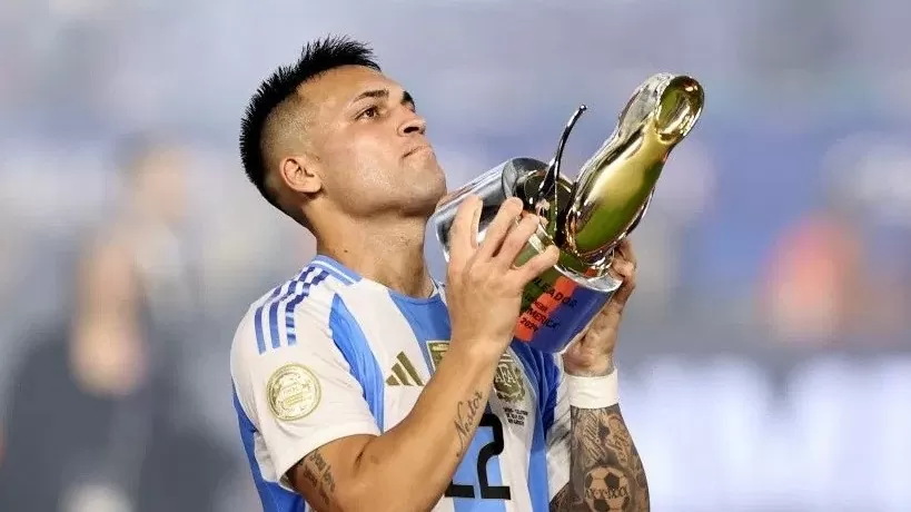 Tiền đạo Argentina Lautaro Martinez lọt top 4 ứng cử viên Quả bóng vàng 2024