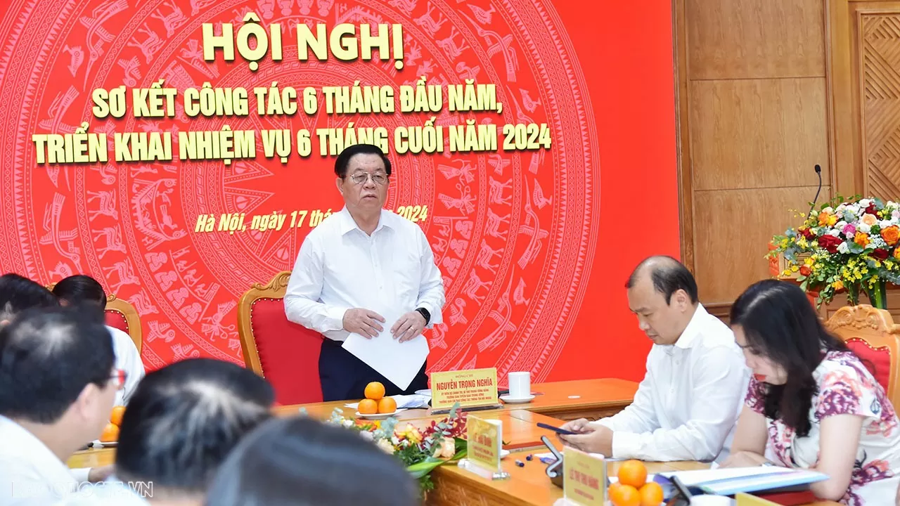 Ban Chỉ đạo Công tác thông tin đối ngoại tổ chức Hội nghị sơ kết công tác 6 tháng đầu năm 2024