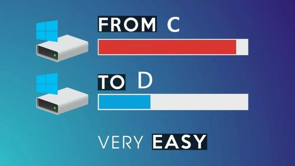 3 cách chuyển dữ liệu từ ổ C sang ổ D trên máy tính đơn giản 
