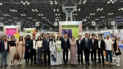 Doanh nghiệp Việt Nam quảng bá sản phẩm tại Hội chợ triển lãm dệt may và thời trang New York