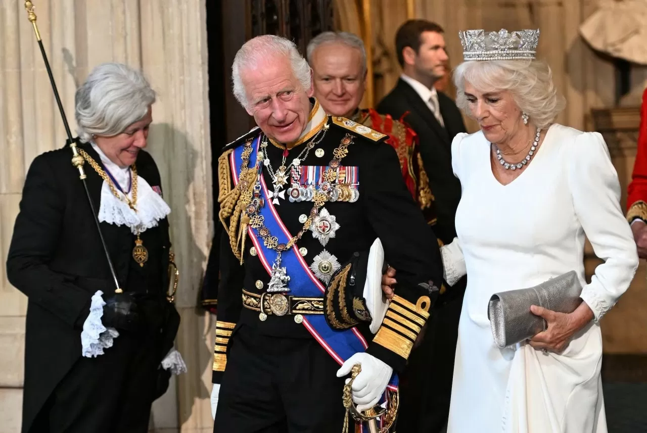 Vua Charles III và Hoàng hậu Camilla dự khai mạc Quốc hội Anh