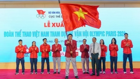 Đoàn Thể thao Việt Nam xuất quân tham dự Olympic Paris 2024