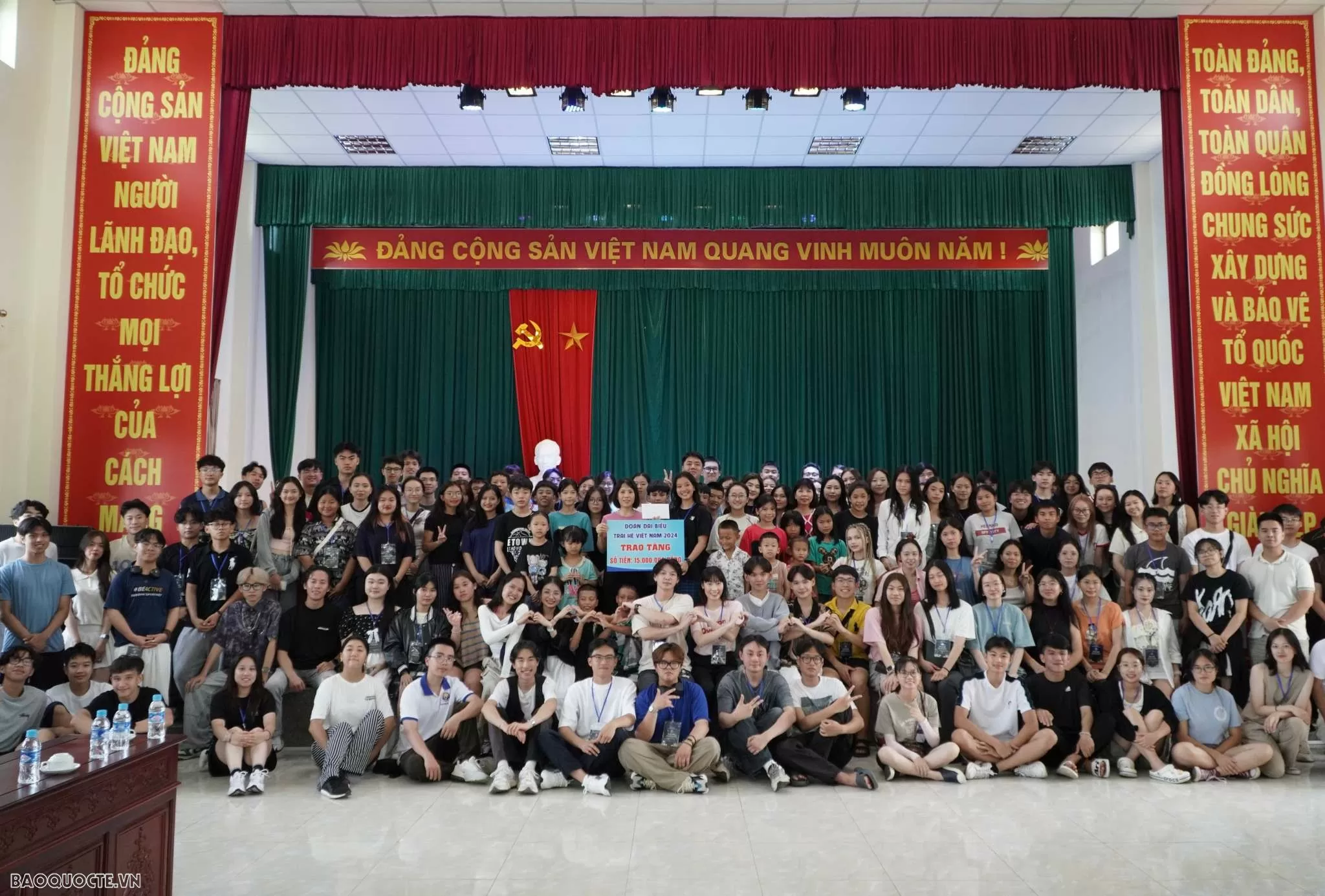 Trại hè Việt Nam 2024: Hoạt động ý nghĩa của đoàn thanh niên kiều bào tại Hà Tĩnh