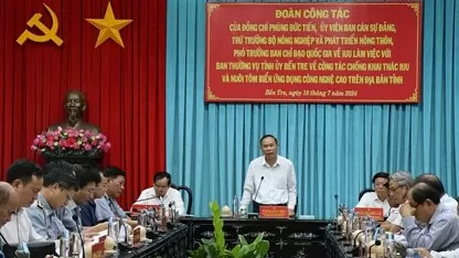 Ben Tre province asked to strictly manage fishing fleet: Deputy Minister