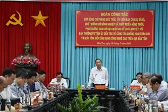 Ben Tre province asked to strictly manage fishing fleet: Deputy Minister