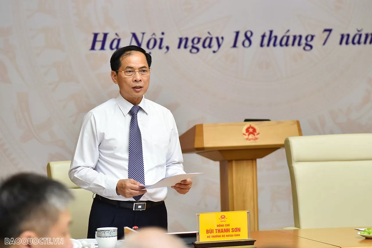 Thủ tướng Phạm Minh Chính đề nghị đẩy mạnh công tác ngoại giao kinh tế thúc đẩy xuất khẩu, động lực tăng trưởng