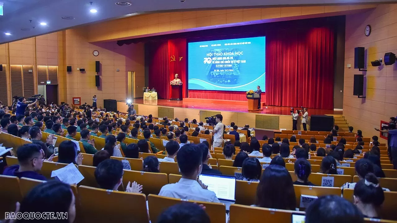 Seminar entitled "70 years of the Geneva Agreement on the Cessation of Hostilities in Vietnam" was held in Hanoi