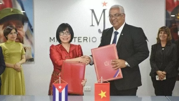 Vietnam, Cuba Ministries of Justice promote stronger judicial cooperation