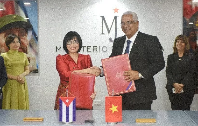 Vietnam, Cuba Ministries of Justice promote stronger judicial cooperation