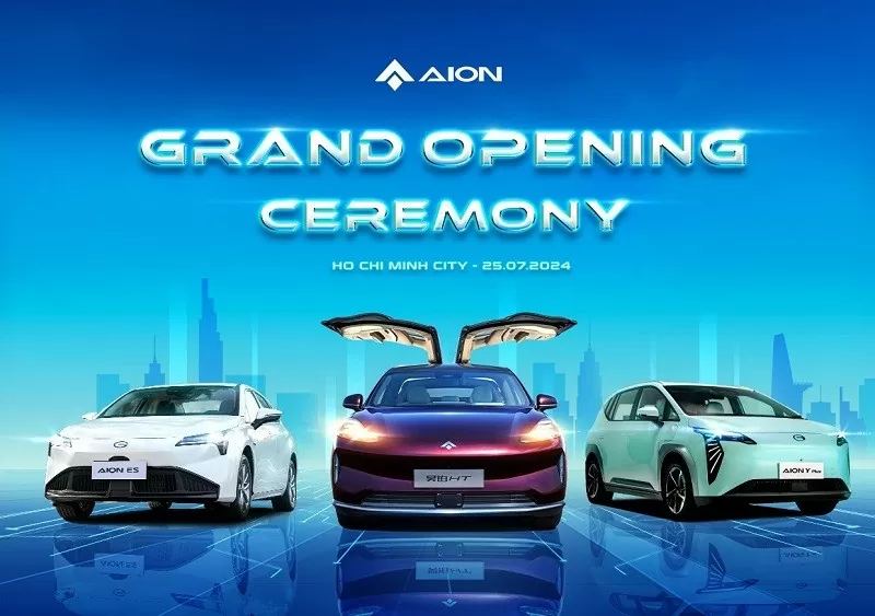 Xe điện GAC Aion sẽ ra mắt khách hàng Việt vào ngày 25/7