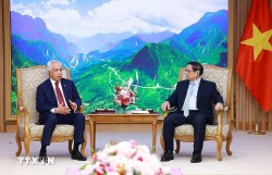Thủ tướng Phạm Minh Chính tiếp Quốc vụ khanh Bộ Ngoại giao Qatar