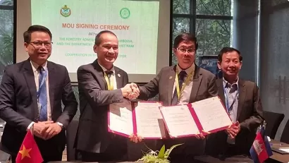 Vietnam, Cambodia boost forestry cooperation
