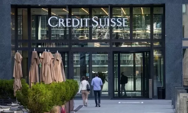 Ngân hàng đầu tư Credit Suisse ở Thụy Sĩ chuyên giúp quản lý tài sản của nhiều người giàu nhất thế giới. Ảnh: Reuters